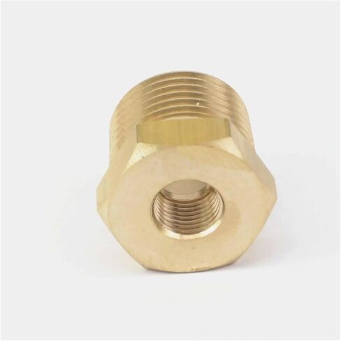 1/2 "BSPT ذكر x 1/8" NPT أنثى تقليل جلبة تركيب الأنابيب النحاسية موصل الهواء الغاز الوقود المياه وصلات المواسير in Kuwait