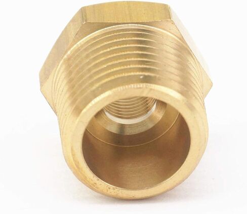 1/2 "BSPT ذكر x 1/8" NPT أنثى تقليل جلبة تركيب الأنابيب النحاسية موصل الهواء الغاز الوقود المياه وصلات المواسير in Kuwait