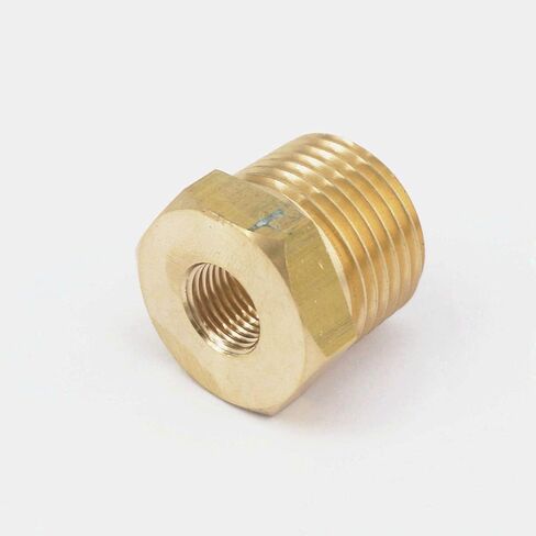 1/2 "BSPT ذكر x 1/8" NPT أنثى تقليل جلبة تركيب الأنابيب النحاسية موصل الهواء الغاز الوقود المياه وصلات المواسير in Kuwait