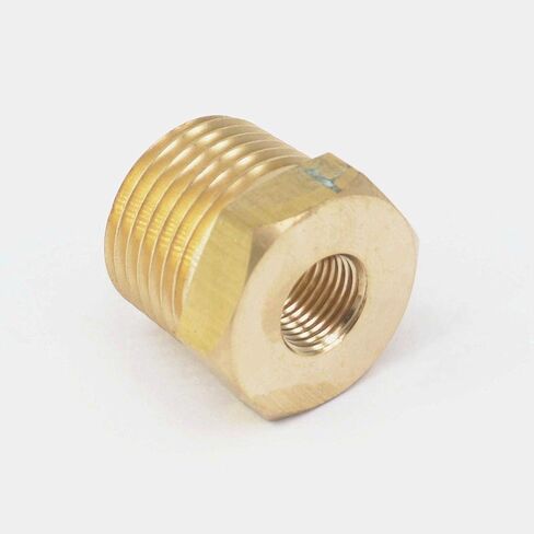 1/2 "BSPT ذكر x 1/8" NPT أنثى تقليل جلبة تركيب الأنابيب النحاسية موصل الهواء الغاز الوقود المياه وصلات المواسير in Kuwait
