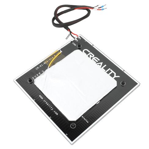 طقم لوحة Hotbed الرسمية K1 24V 280W 235×235mm الألومنيوم K1C سرير ساخن متوافق مع أجزاء ملحقات الطابعة ثلاثية الأبعاد Creality K1 وK1C وK1 SE in Kuwait