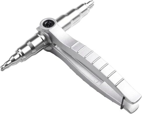 Hymnorq HVAC Tube Swaging Tool 6PC Drill Bit Set, Copper Pipe Expander Bit for Air Conditioner Repairing, Include 7/8 3/4 5/8 1/2 3/8 and 1/4, Hex Shank for Impact Drill and Power Drill in Saudi Arabia
