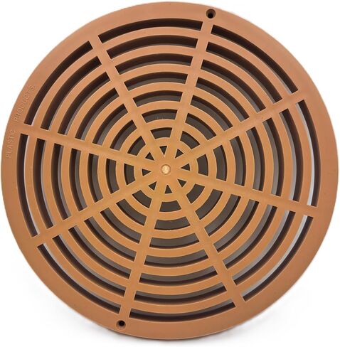 12" Outdoor Catch Basin Flat Round Grate Cover，Pipe Grate，Orange version in Kuwait