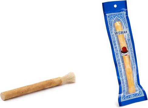 BOHEM'S Miswak Sticks for Teeth, Traditional Natural Toothbrush, Tooth Cleaning Stick, African Teethbrush (2) in Saudi Arabia