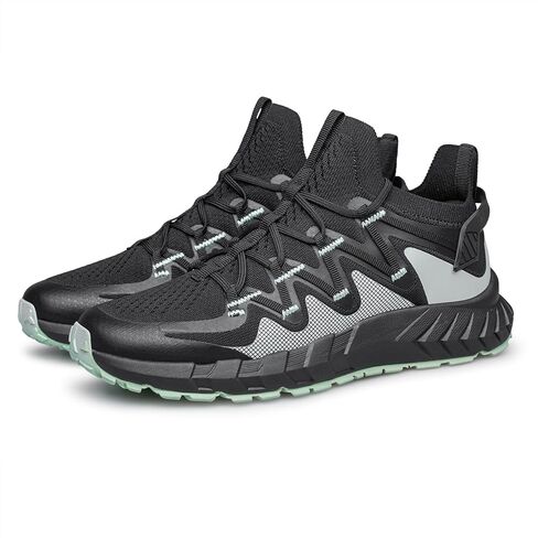 SILLENORTH Women's Road Running Shoes Lace Up Comfy Athletic Fashion Sneakers Non-Slip Walking Jogging Shoes in Kuwait