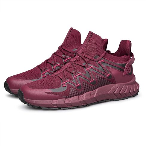 SILLENORTH Women's Road Running Shoes Lace Up Comfy Athletic Fashion Sneakers Non-Slip Walking Jogging Shoes in Saudi Arabia