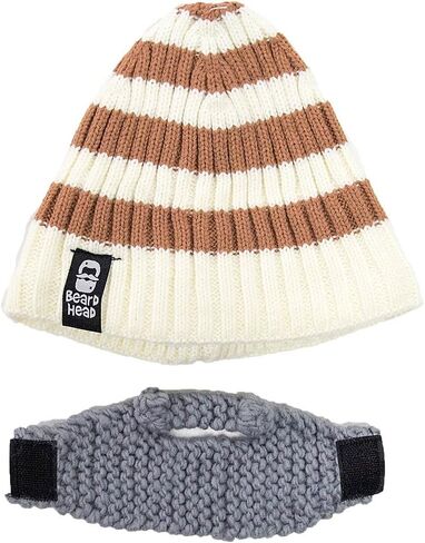 Beard Head Kid Scruggler Beard Beanie -Knit Hat and Fake Beard for Kids Toddlers in Saudi Arabia