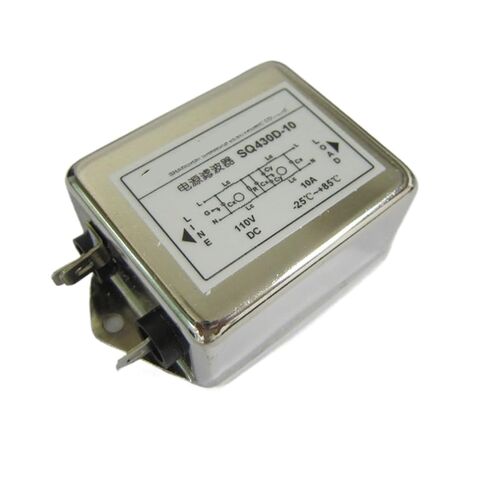 SQ430D-10A تيار مستمر مرشح الطاقة 12 فولت 24 فولت 36 فولت 48 فولت 110 فولت 160 فولت 220 فولت 250VDC in Kuwait