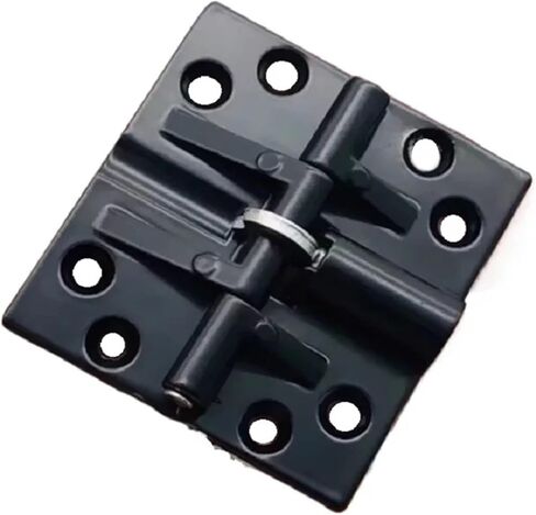 Hanging Pulley Wooden Door Flap Sliding Hinge Folding 65X60X3mm 2Pcs in Kuwait