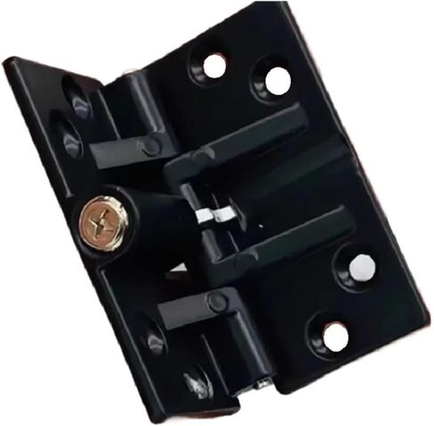 Hanging Pulley Wooden Door Flap Sliding Hinge Folding 65X60X3mm 2Pcs in Kuwait