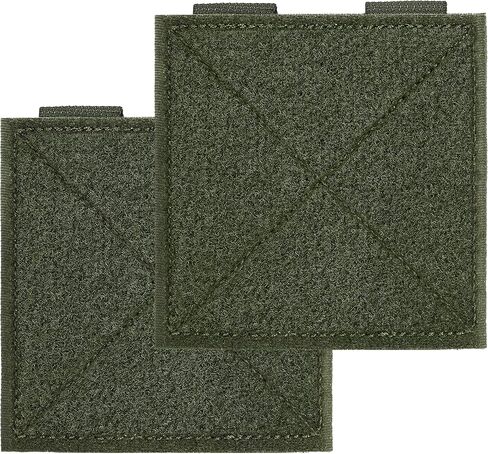 Molle Patch Panel,Hook&Loop Adapter Panel for Patch Badges,Tactical Molle Hook and Loop Panel for Badges and Insignia Patches 4''x4'' in Saudi Arabia