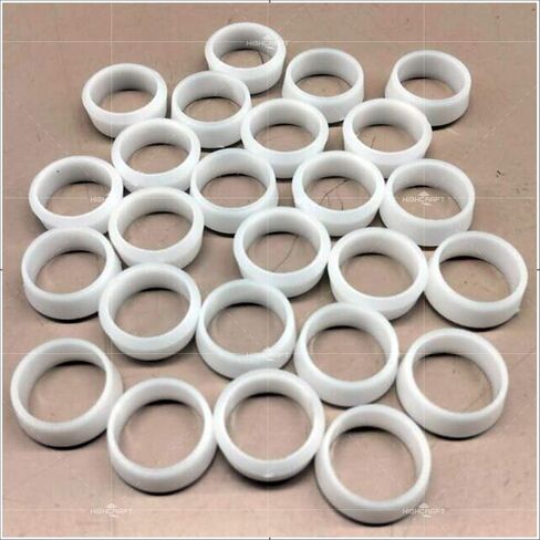 Highcraft D73-38 Sleeve for Compression Pipe Fittings; 3/8" OD. Connection; White Delrin 100 Pack in Saudi Arabia