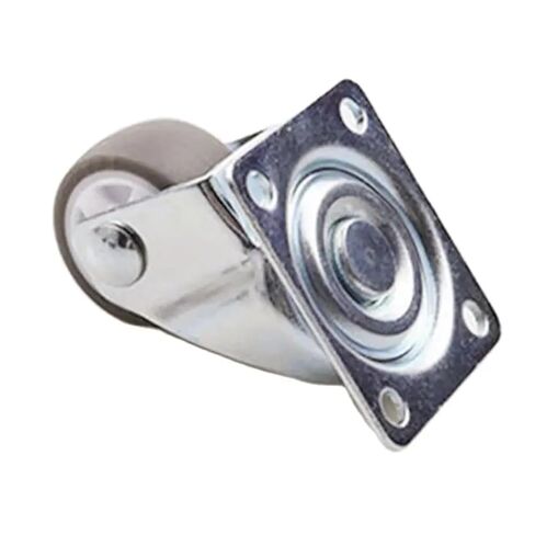1 Inch Universal Miniature Gray Silent Rubber Small Wheels 1Pcs in Kuwait