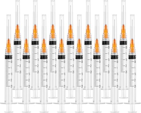 1ml Syringe for Liquid, Disposable Individually Sealed Packed 100pack in Kuwait