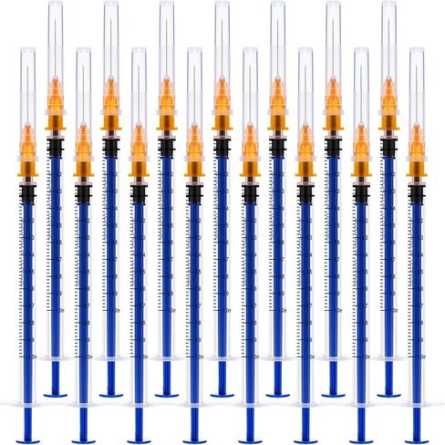 1ml Syringe for Liquid, Disposable Individually Sealed Packed 100pack in Saudi Arabia