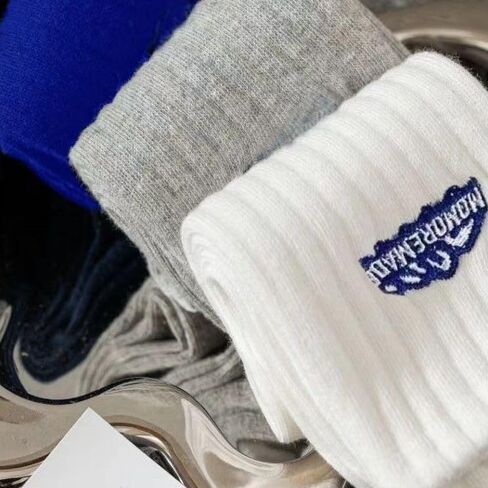 4 Pairs Womens Athletic Socks Crew Running Socks Lightweight Breathable Casual Socks in Kuwait