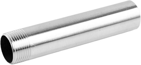 316L Stainless Steel Single Wire 300MM Extended Pipe External Wire External Thread Extended Welded Plumbing Fittings 4/6 Minutes 1 inch Seamless Pipe(G1/2) Plumbing Fittings in Kuwait