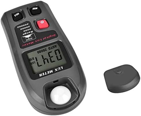 مقياس الضوء الرقمي Luxmeter MT30، عداد ضوء شاشة LCD كبير مع قياس تلقائي لقفل الشاشة، الحد الأدنى للقياس لبناء مصباح مكتب المدرسة ومستودع المصنع in Kuwait