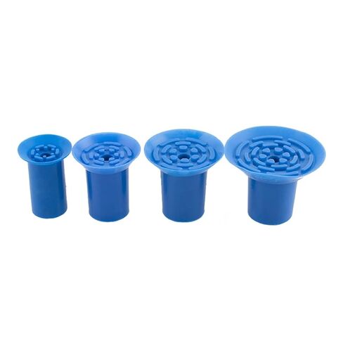 2Pcs Flat Vacuum Suction Cup Industrial Bag Opening Suction Nozzle Film Plastic Bag PE Bag Suction Cup Strong Suction Force F18(M5 External Thread) in Saudi Arabia