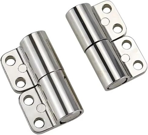 Adjustable Two-Way Hinge Zinc Alloy Detachable Damping Shaft Positioning 1Pcs(Right,0.3N.m) in Kuwait