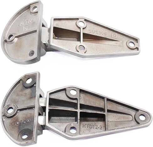 6-Inch and 4-Inch Stainless Steel Heavy Duty Hinges for Industrial Oven Thickened Freezer and Cold Storage Door 1Pcs(HT072-2) in Saudi Arabia
