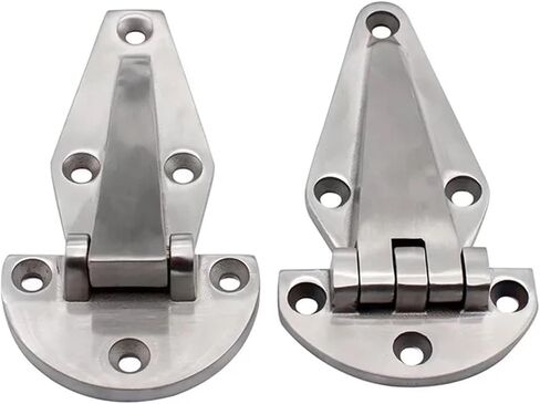 6-Inch and 4-Inch Stainless Steel Heavy Duty Hinges for Industrial Oven Thickened Freezer and Cold Storage Door 1Pcs(HT072-2) in Saudi Arabia