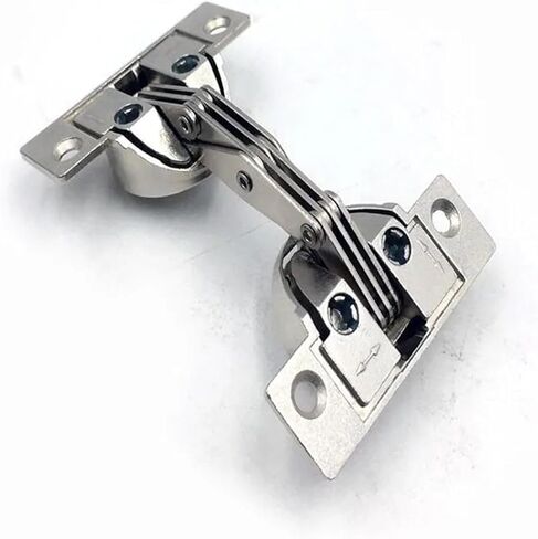 Zinc Alloy Door 125 Degrees Oblique Side Angle 45 Stitching Hidden Hinge Furniture 1Pcs in Kuwait