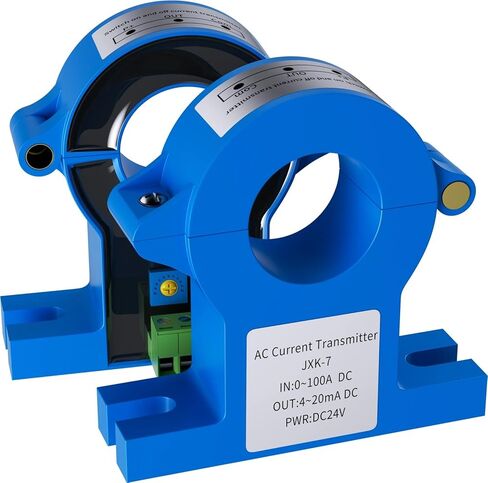 Hall Current Sensor DC AC 600A 1000A 0-10V Transducer Split Transformer 1Pcs(DC0-500A,38mm) in Saudi Arabia