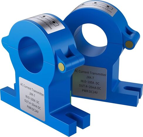 Hall Current Sensor DC AC 600A 1000A 0-10V Transducer Split Transformer 1Pcs(DC0-500A,38mm) in Saudi Arabia