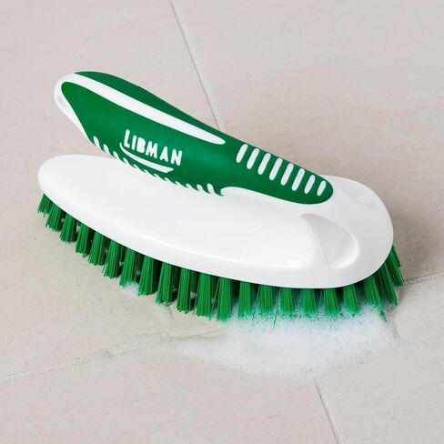 LIBMAN Scrub Brush - Heavy Duty Cleaning Brush with Strong Bristles - 3 pk Durable Scrub Brushes for Cleaning Bathroom, Kitchen, Floor, Shower, Sink, Tub, Carpet - All Purpose in Kuwait