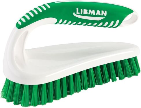 LIBMAN Scrub Brush - Heavy Duty Cleaning Brush with Strong Bristles - 3 pk Durable Scrub Brushes for Cleaning Bathroom, Kitchen, Floor, Shower, Sink, Tub, Carpet - All Purpose in Kuwait