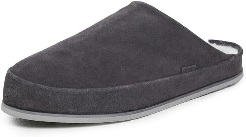 Hari Mari- Tio- Men’s Premium Slide On Suede Leather Mule with Shearling Lining- Soft Squeeze Comfortable Footbeds, Indoor/Outdoor, and Rubber Outsoles in Saudi Arabia
