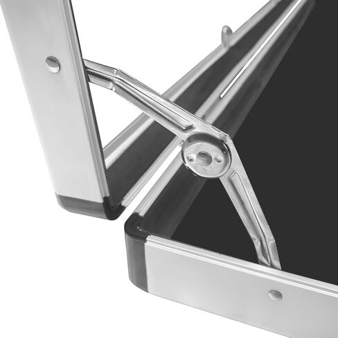 Portable Trade Show Display Case 32"x22" Aluminum Polycarbonate Showcase with Lock - Large Table Top Sports Card Display Case for Jewelry, Trading Cards & Collectibles in Kuwait