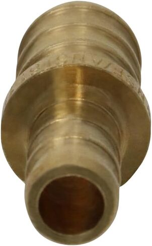 10 قطع XFITTING 1/2" x 3/8" وصلة Pex، نسخة مجعدة من Pex B، وصلة تخفيض، نحاس in Kuwait