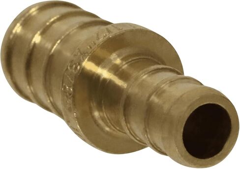 10 قطع XFITTING 1/2" x 3/8" وصلة Pex، نسخة مجعدة من Pex B، وصلة تخفيض، نحاس in Kuwait