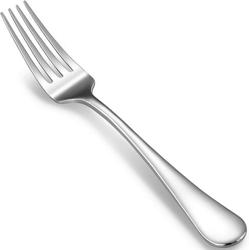 KEAWELL Premium Fine Verona 4-Piece 8 inch Fork Set – 18/10 Stainless Steel, Heavy-Duty Mirror-Finished Flatware for Elegant Everyday Dining and Entertaining (4, Dinner Forks) in Saudi Arabia