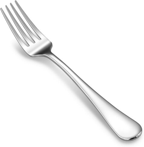 KEAWELL Premium Fine Verona 4-Piece 8 inch Fork Set – 18/10 Stainless Steel, Heavy-Duty Mirror-Finished Flatware for Elegant Everyday Dining and Entertaining (4, Dinner Forks) in Saudi Arabia