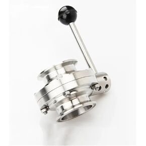 57mm OD 304 Stainless Steel Valve 77.5mm Ferrule OD Valve IHNIEAEW in Kuwait