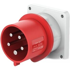 Reverse Connector TYP:817 Industrial Concealed 32A 3-pin IP44 Male(TYP:821/32A5PIP44) in Saudi Arabia
