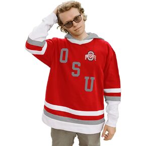 Blue 84 NCAA unisex-adult Ncaa Officially Licensed Hockey Hooded Sweatshirt Team Color in Kuwait
