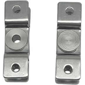 304 Stainless Steel Damping Torque Hinge Damper 360 Degree Rotation Positioning Shaft 1Pcs(Nonporous,0.7N.m) in Kuwait