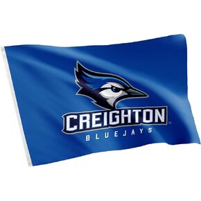 Desert Cactus Creighton University CU Flag - 3 x 5 Feet Bluejays Banner, Indoor/Outdoor Durable Fabric, 100% Polyester Design (Style 3a) in Kuwait