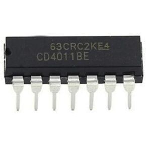 DIP-14 CD4011 CD4011B CD4011BE 4011 Decade Counter Divider IC Chip Chipset DIP14 10Pcs in Kuwait