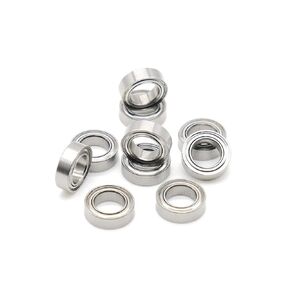محمل كروي من الفولاذ المقاوم للصدأ SMR106ZZ 440C مادة 6X10X3mm L-1060ZZ 10 قطعة in Kuwait