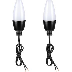 SUNVIE أضواء المسار الجهد المنخفض 3W 3000K LED استبدال لمبة مع سلك 2 حزمة in Kuwait