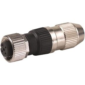Metal connector 7000-12601-0000000M12 four 4-pin female jack plug in Kuwait