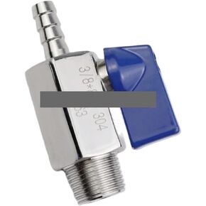 1pc BSP Male Blue Ball valve SS 304 3/8" to 10mm 2 way ball valve IHNIEAEW in Kuwait