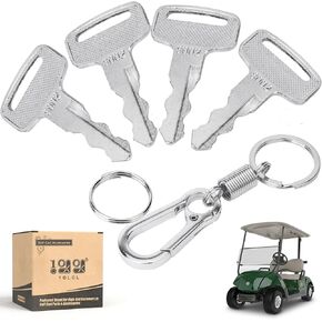 10L0L Replacment Ignition Keys for Yamaha Gas G14 G16 G19 G20 G21 G29 Drive,8002 Replace Golf Cart Key OEM JU2-H2511-00 4 Pack in Kuwait