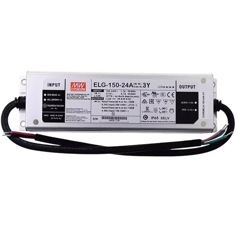 ELG-150-48A-3Y IP67 150W Waterproof LED Lighting AC to 12V 24V 36V 48V 54V Outdoor LED Driver Power(ELG-150-12A-3Y) in Kuwait