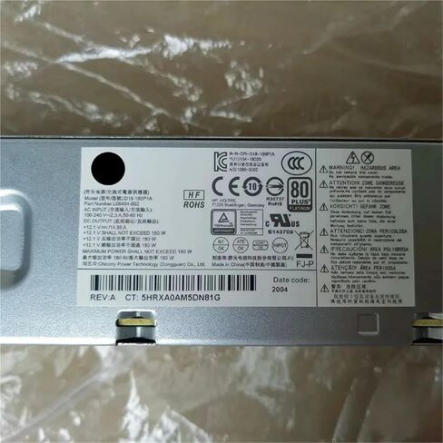 1pc Power Supply for 280 400 600 680 G3 G4 G5 G6 SFF 180W PSU Adapter L08404-002 D18-180P1A in Saudi Arabia